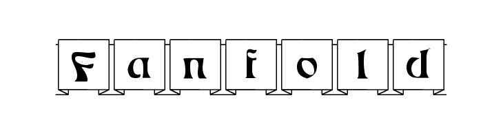Fanfold Font