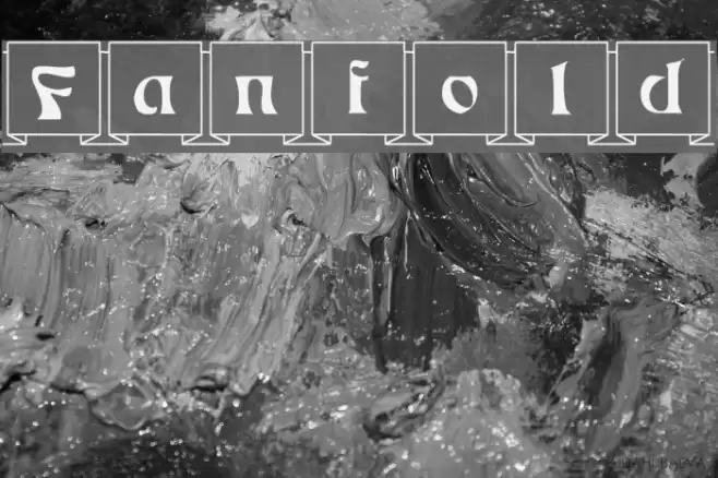 Fanfold Шрифта examples