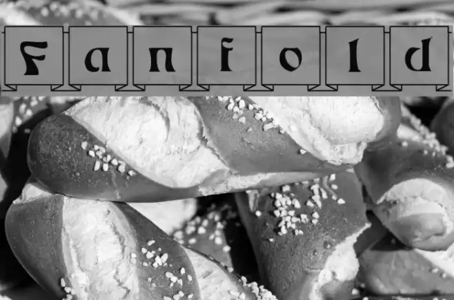 Fanfold Шрифта examples