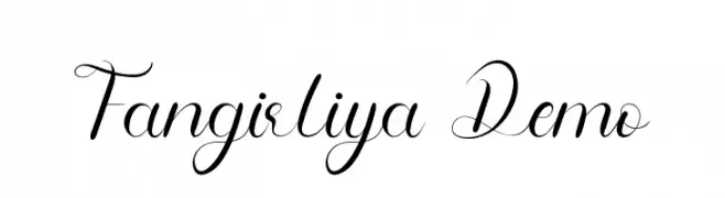Fangirliya Demo  Скачать бесплатные шрифты