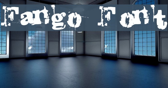 Fango Font examples