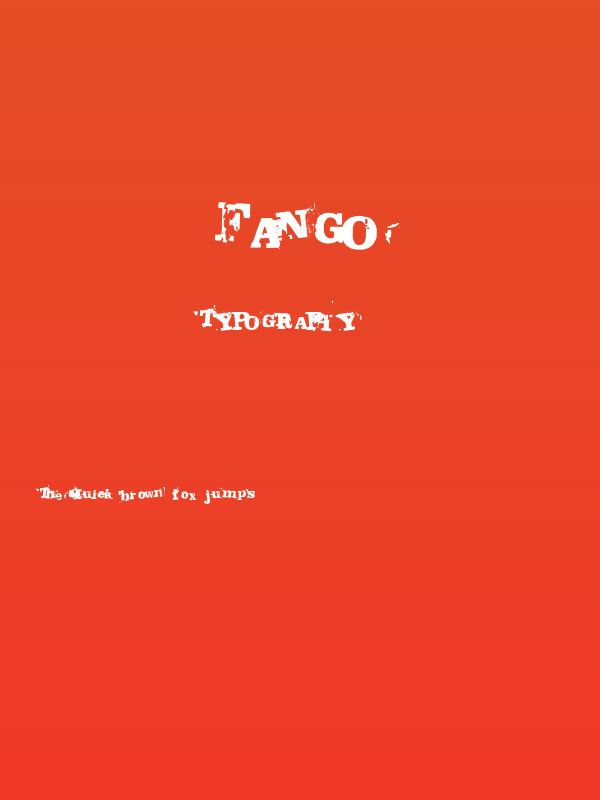 Fango Poster