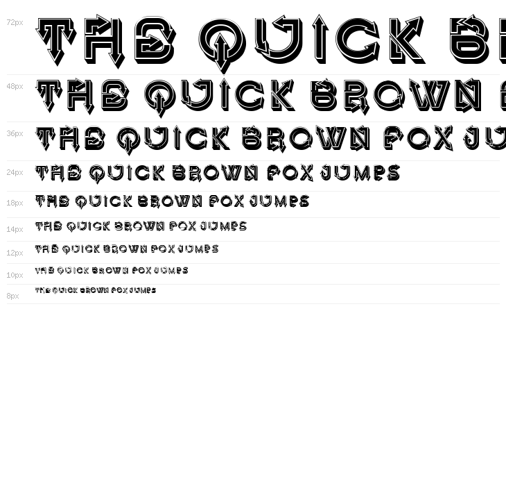 Fangxiang 3D Regular Waterfall