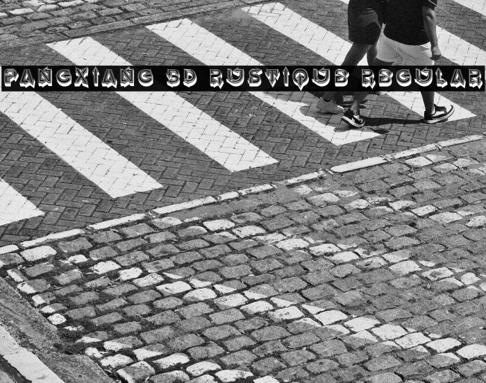 Fangxiang 3D Rustique Regular Example 1