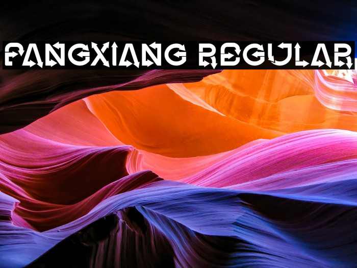 Fangxiang Regular Example 1