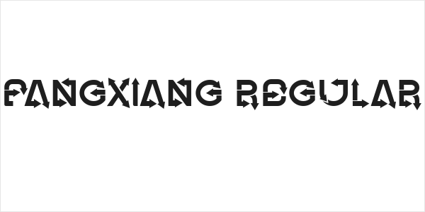 Fangxiang Regular Logo