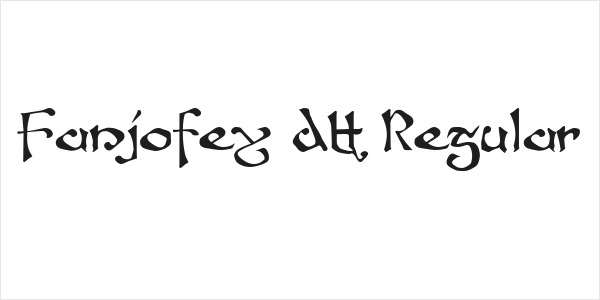 Fanjofey AH Regular Logo