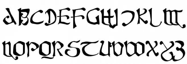 Fanjofey Leoda AH Regular خط أحرف كبيرة