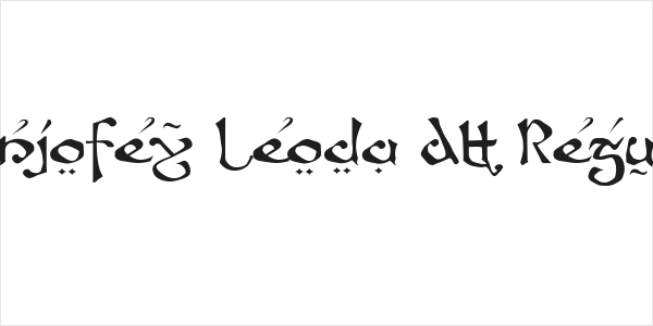 Fanjofey Leoda AH Regular Logo