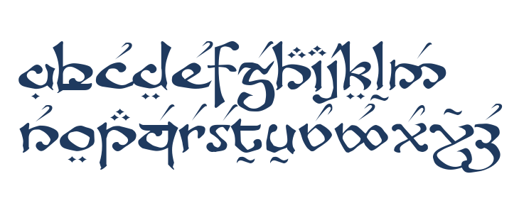 Fanjofey Leoda AH Regular Lowercase