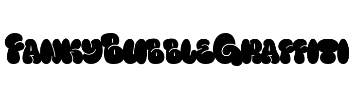 Fanky Bubble Graffiti  フリーフォントのダウンロード