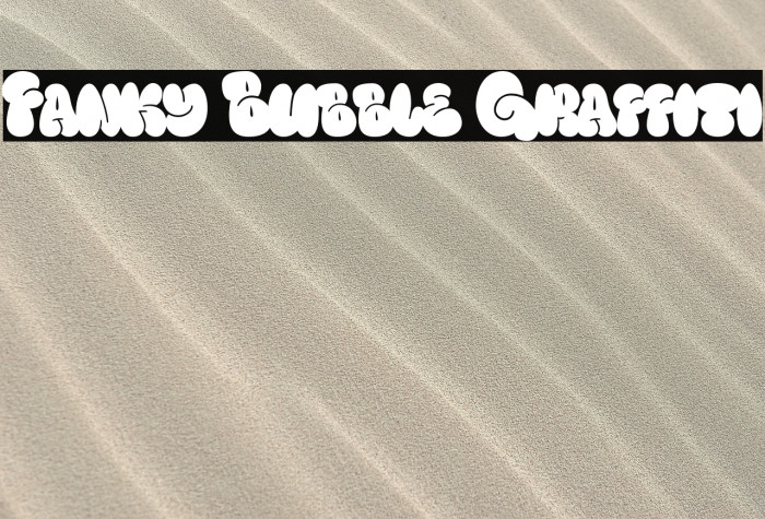 Fanky Bubble Graffiti Example 1