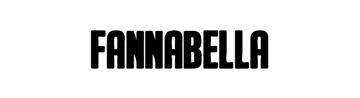 Fannabella  Frei Schriftart Herunterladen