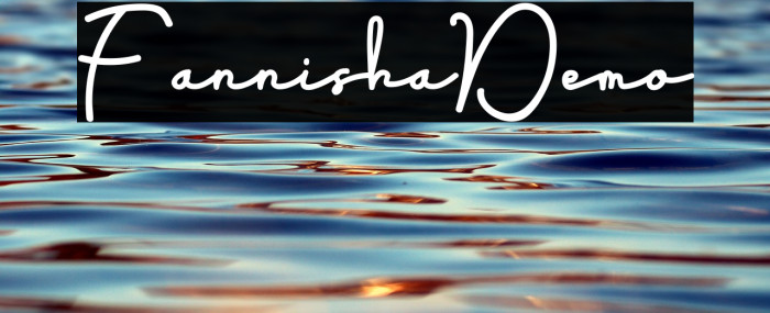 FannishaDemo Example 1