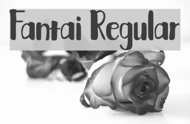 Fantai Regular Font examples