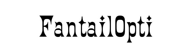 FantailOpti Font