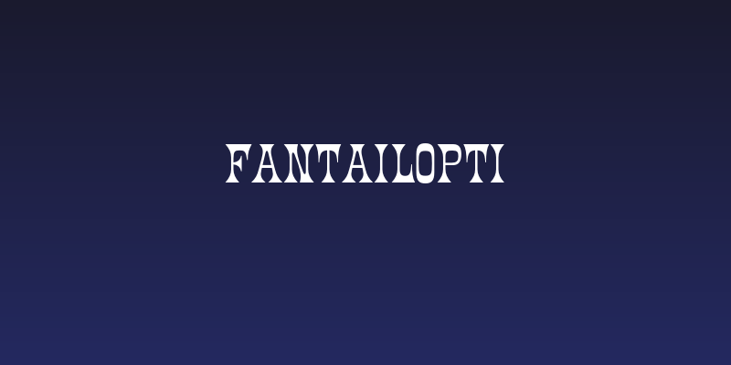 FantailOpti Social Header