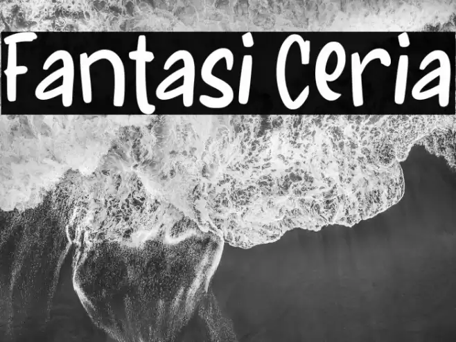 Fantasi Ceria Font examples