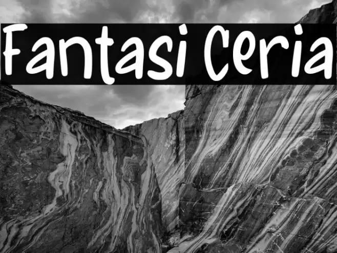 Fantasi Ceria Font examples