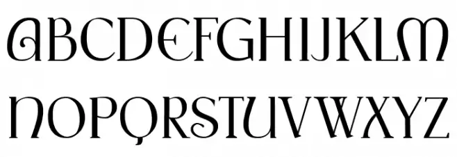 Fantasia Regular Шрифта ВЕРХНИЙ