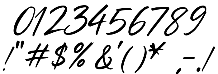 Fantasm and Secrets Font OTHER CHARS