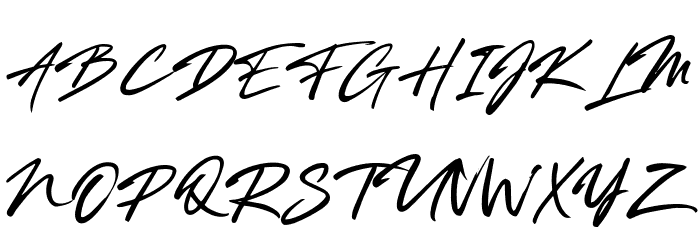 Fantasm and Secrets Font UPPERCASE