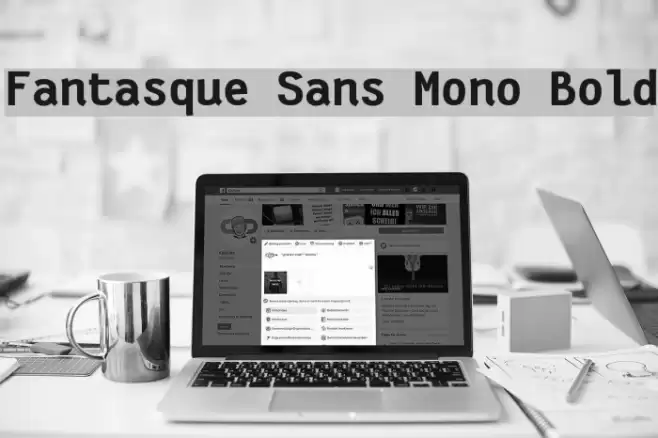 Fantasque Sans Mono Bold Font examples