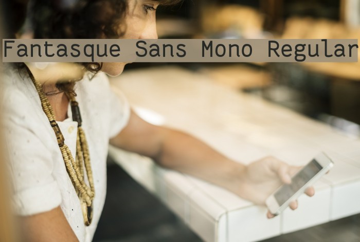 Fantasque Sans Mono Regular Font examples