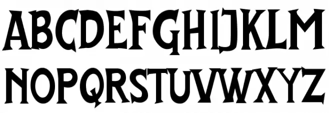 FantastiFont 字体 大写