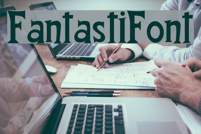 FantastiFont Font examples
