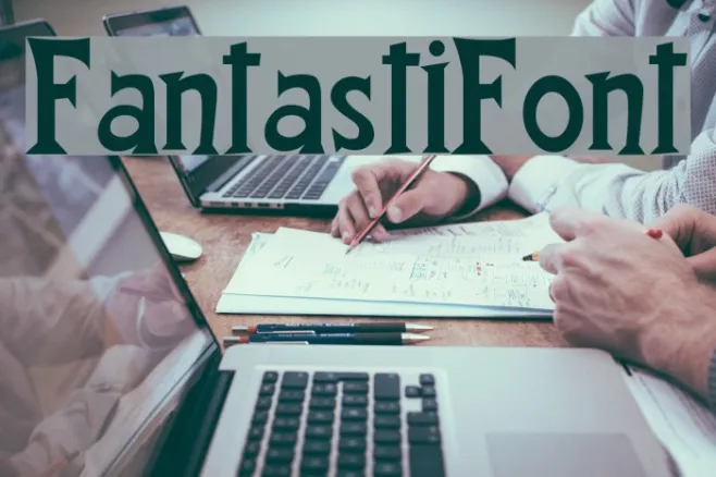 FantastiFont Example 3