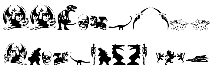 Fantastic Creatures Font OTHER CHARS