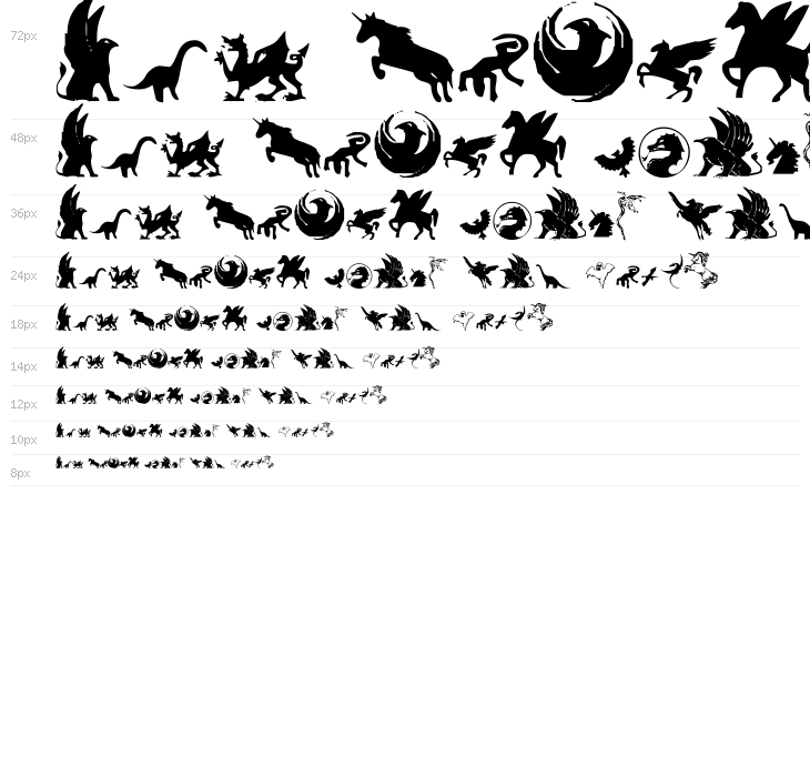 Fantastic Creatures Waterfall