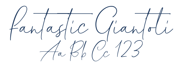 Fantastic Giantoli Font Preview