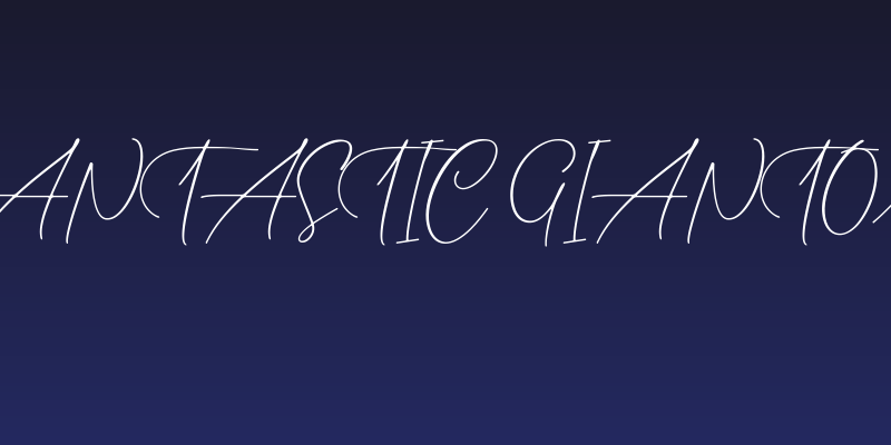 Fantastic Giantoli Social Header