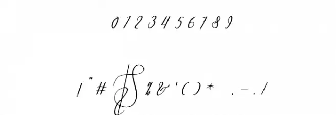 Fantastic-Italic Font OTHER CHARS