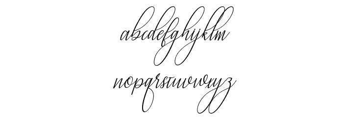 Fantastic-Italic Font LOWERCASE