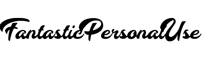 Fantastic Personal Use   Frei Schriftart Herunterladen