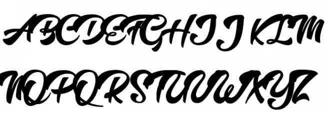 Fantastic Personal Use  Caratteri MAIUSCOLE