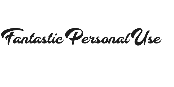 Fantastic Personal Use  Logo