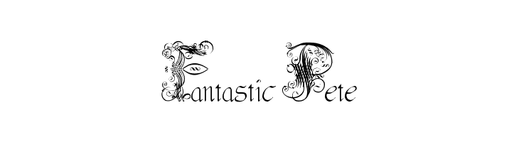 Fantastic Pete Font