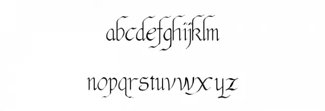 Fantastic Pete 字体 小写