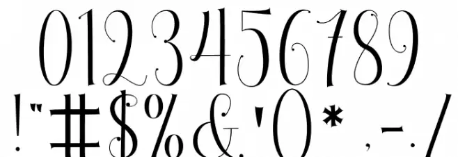 Fantastic Font OTHER CHARS