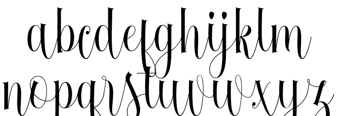 Fantastic Font LOWERCASE