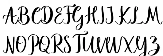 Fantastic Font Litere mari