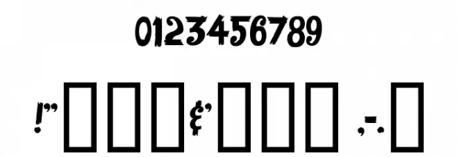 FantasticFont Font OTHER CHARS