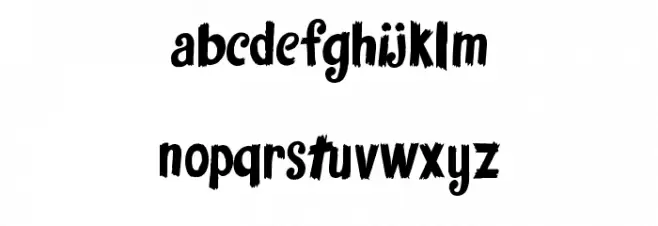 FantasticFont फ़ॉन्ट लोअरकेस