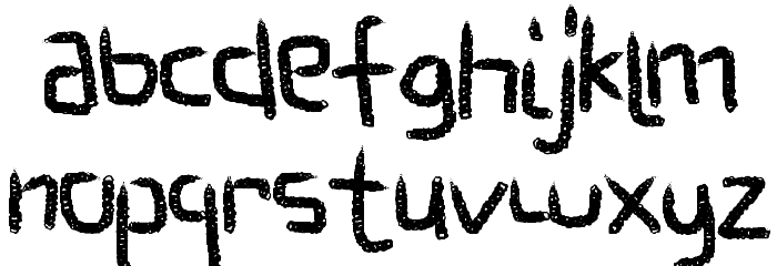 FantasticHabits フォント 小文字