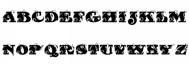 FantasticMF Initials خط أحرف كبيرة