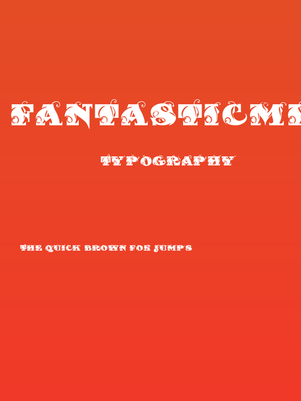 FantasticMF Initials Poster